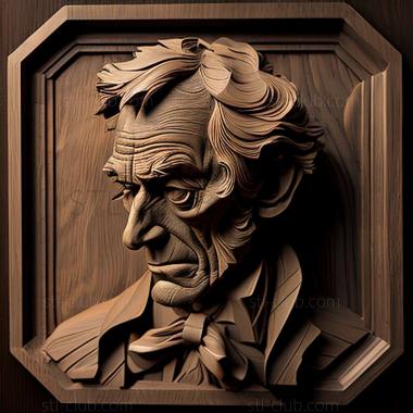 3D model Samuel Morse American artist (STL)